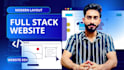 do website development for business as a full stack website developer