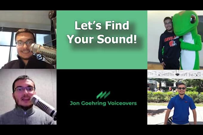 provide youthful voiceover synced for video