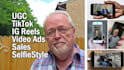create user generated content senior male ugc actor for tiktoks reels ads videos