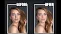 do high end skin retouching, beauty portrait retouch professional photo editing