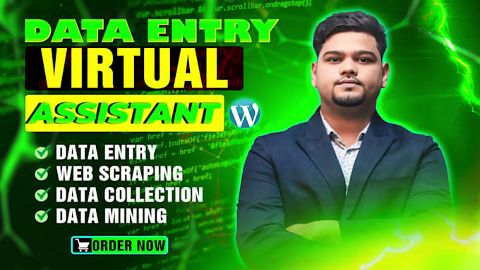 do data entry, manual lead list, data scarping, data collection