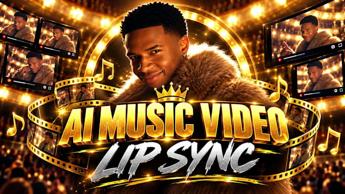 produce a realistic ai music video with perfect lipsync