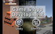 develop a game in unity or unreal engine for any platform
