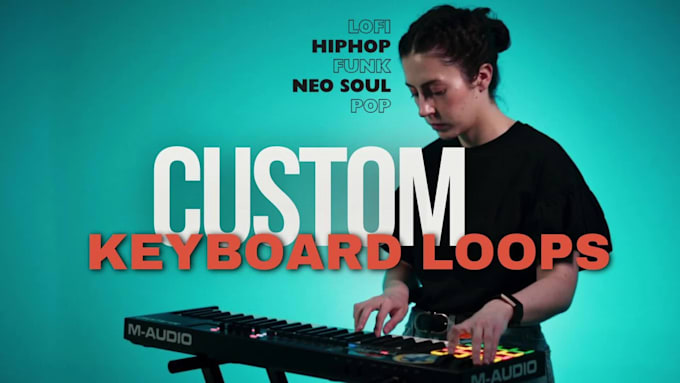 create rnb, neo soul or hip hop keyboard loops for your beat