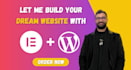 create a responsive wordpress website or landing page with elementor pro