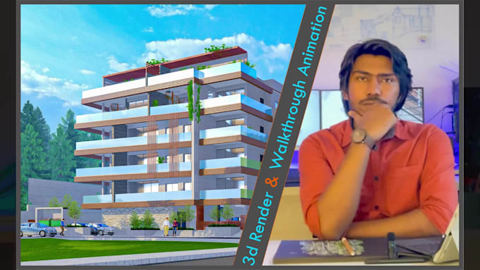 do 3d modeling, rendering, and walkthrough animation
