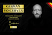 do a high quality german male voice over