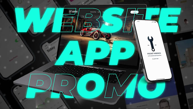 create an engaging website promo or app promo video
