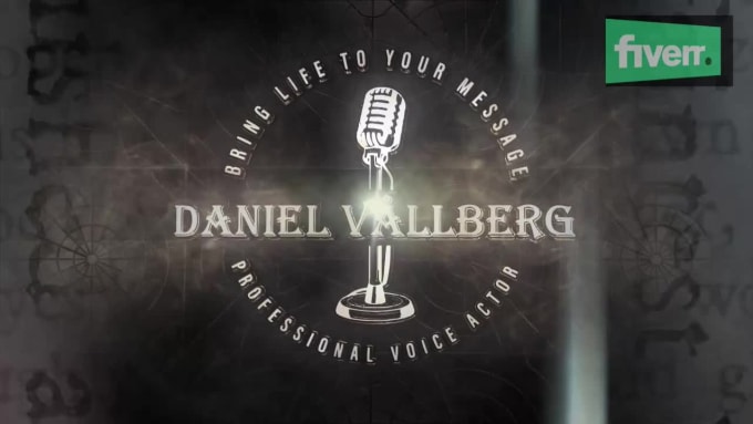 Record A World Class Swedish Or English Voice Over By Daniel Vallberg Fiverr