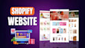 redesign shopify website, clone copy shopify store, shopify SEO, landing page