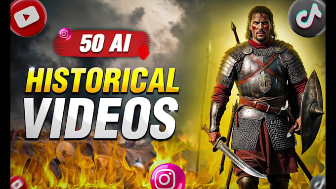 Do ai history documentary videos for youtube videos, shorts by ...