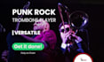 be your punk rock trombone player
