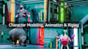 create 3d characters models for you