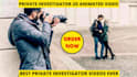 private investigator 2d animated promo video