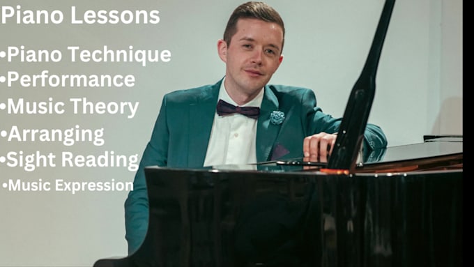 give you personalised piano lessons
