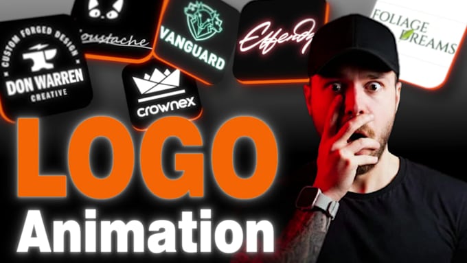 create a professional 2d logo animation and intro