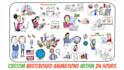 create a custom whiteboard animation explainer doodle video