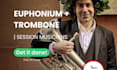 record pro euphonium and trombone tracks