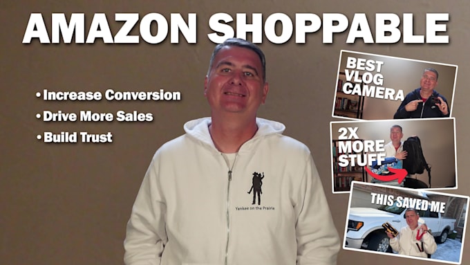 create an amazon influencer shoppable video for your product