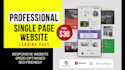 create amazing single page wordpress website, landing page
