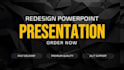 design powerpoint presentation and sales pitch deck