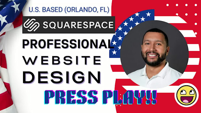 create or recreate squarespace website design in 24 hours