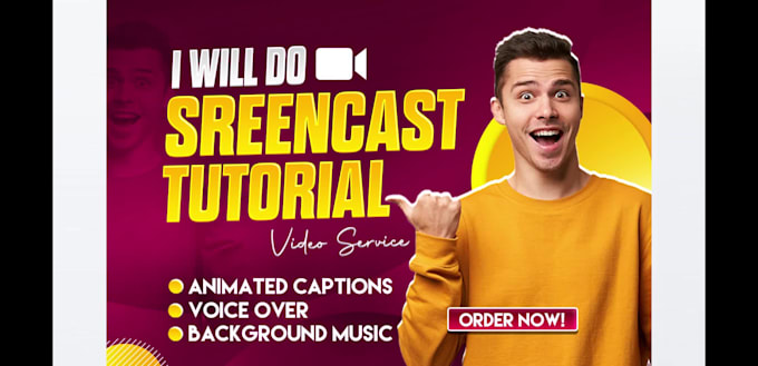 do screencast instructional video how to use website or app