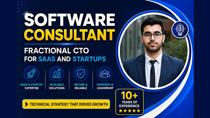 provide you technical consultation for your startup or saas