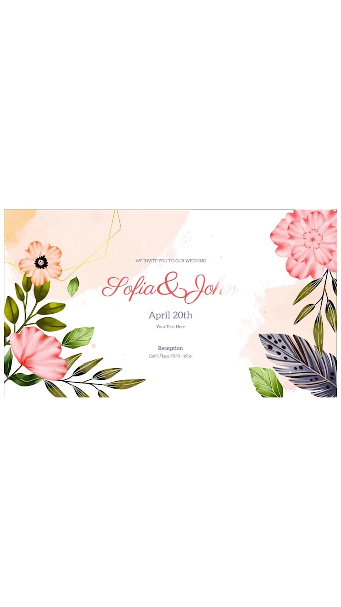 create beautiful animated invitations for any occasion