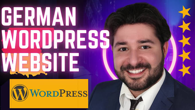 develop a custom german wordpress website for your business