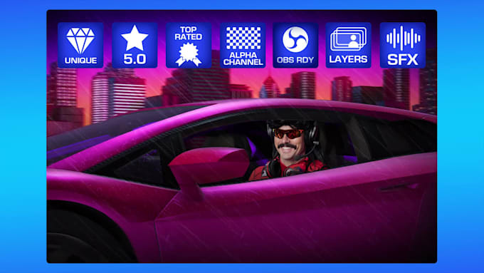 make twitch stream scene