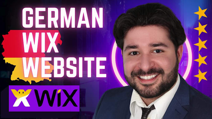 develop a custom german wix website for your business