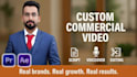 create a powerful commercial brand video ad
