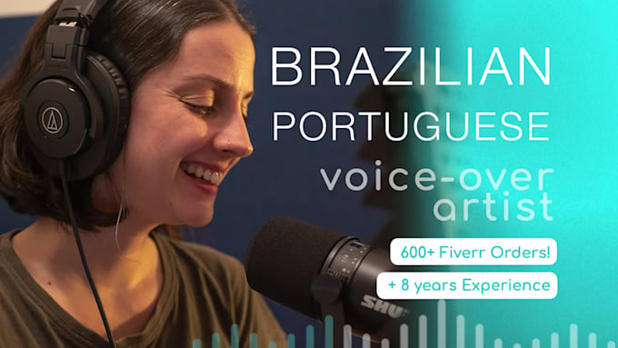 be the best female portuguese voice over for your project