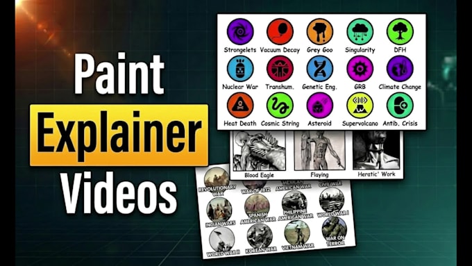 Make paint explainer premium style by Creativeboster | Fiverr