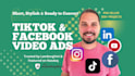 create a short video ad for facebook, tiktok, or instagram