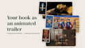 make animated book trailer where your characters speak