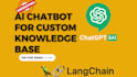 develop chatgpt4 chatbot and ai saas platform for custom knowledge base