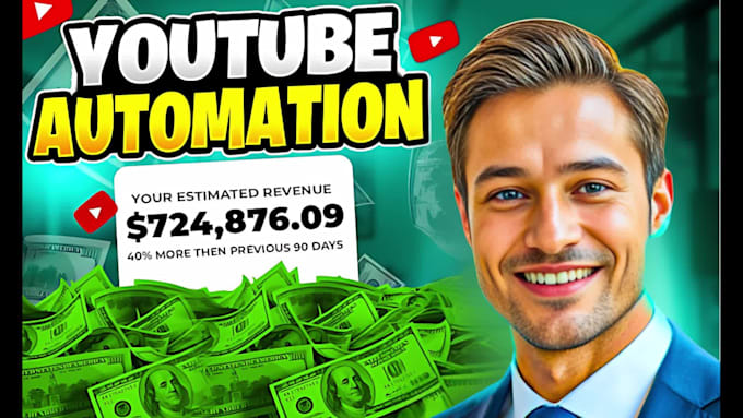 provide you complete youtube channel automation