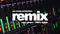 a high quality remix or edm music production