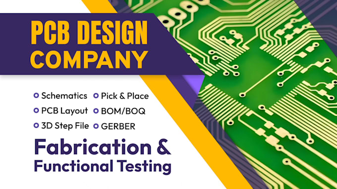 design fabricate and test custom pcb boards