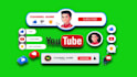 make awesome youtube subscribe animation, like bell button
