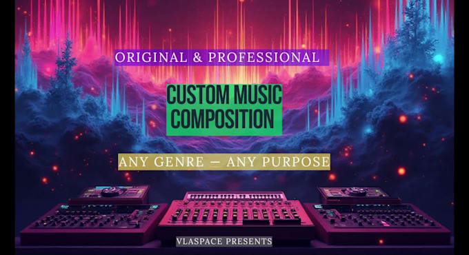 create and produce original custom music in ambient and chillstep styles