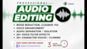 do audio cleanup, vocal isolation, voice filters and cloning