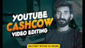 be your faceless cashcow youtube video editor