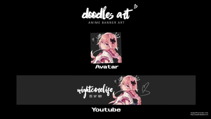 Design A High Quality Minimalist Youtube Banner By Nevjake