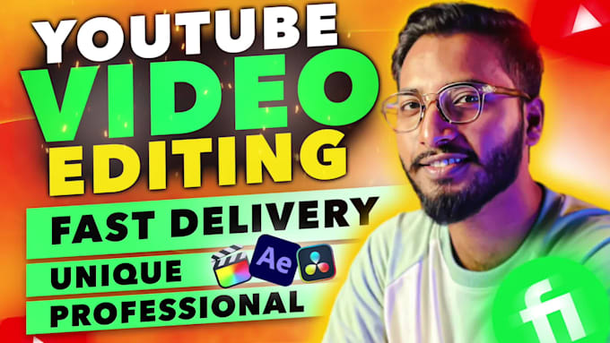 do professional youtube video editing, podcast edit and post production