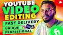 do professional youtube video editing, podcast edit and post production