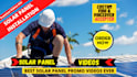 create unlimited solar panel energy explainer promo video