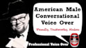 record a professional american male voice over